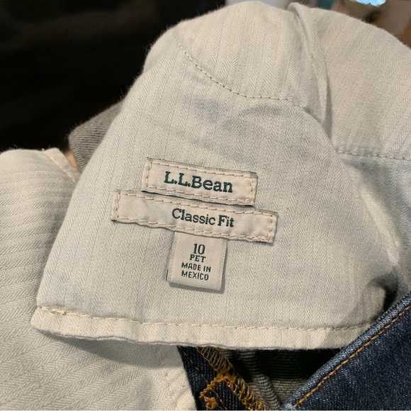 L.L Bean Womans Classic Fit Jeans Size 10 - Picture 10 of 10